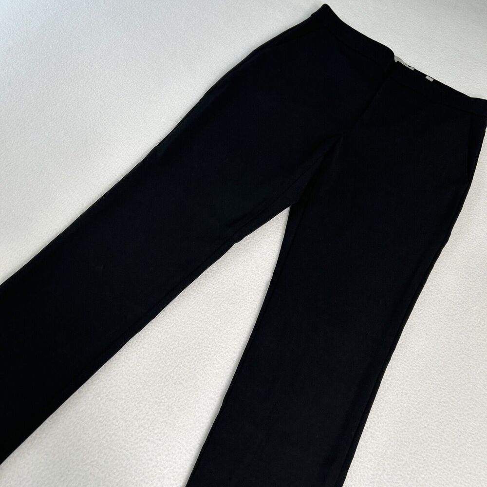 Vince Women's Size 4 Stovepipe Stretch Cropped Trousers Black V404121369
